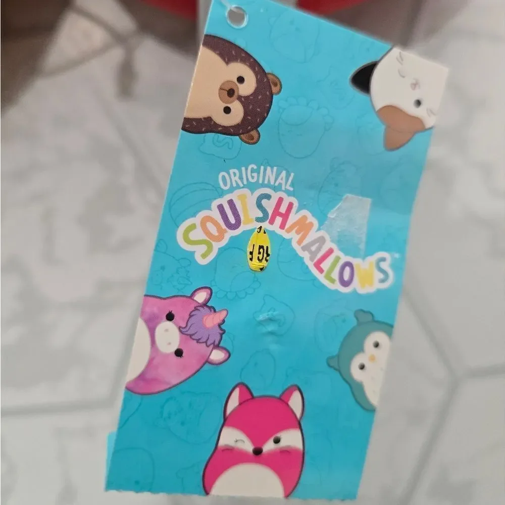 New Squishmallows Kids Sz 9-10 Carl the Cheeseburger & Floyd the Fries Slippers